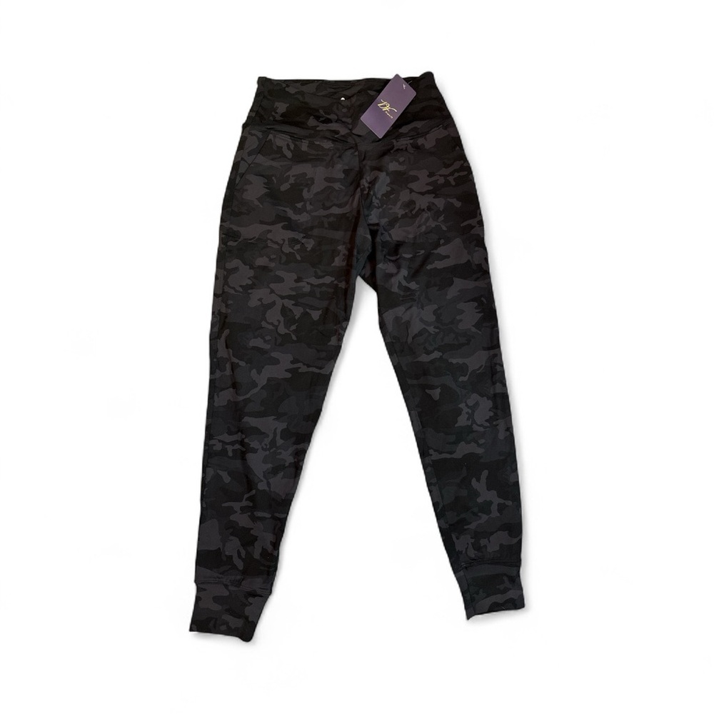 Women's Black Camouflage Leggings